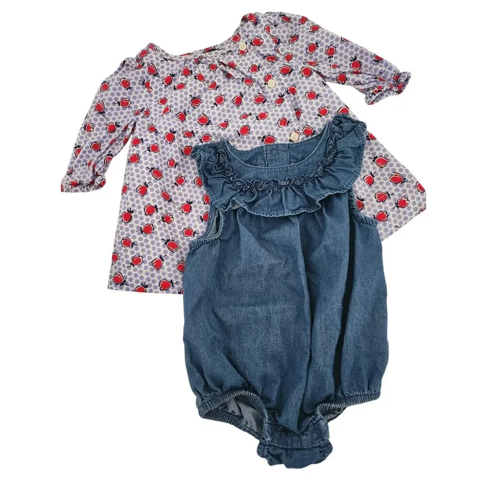 0-3M Romper and Gap dress
